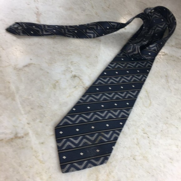 DANIEL DE FASSON SILK TIE - Picture 1 of 14